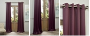 Exclusive Fabrics & Furnishings Grommet Blackout 50" x 84" Curtain Panel